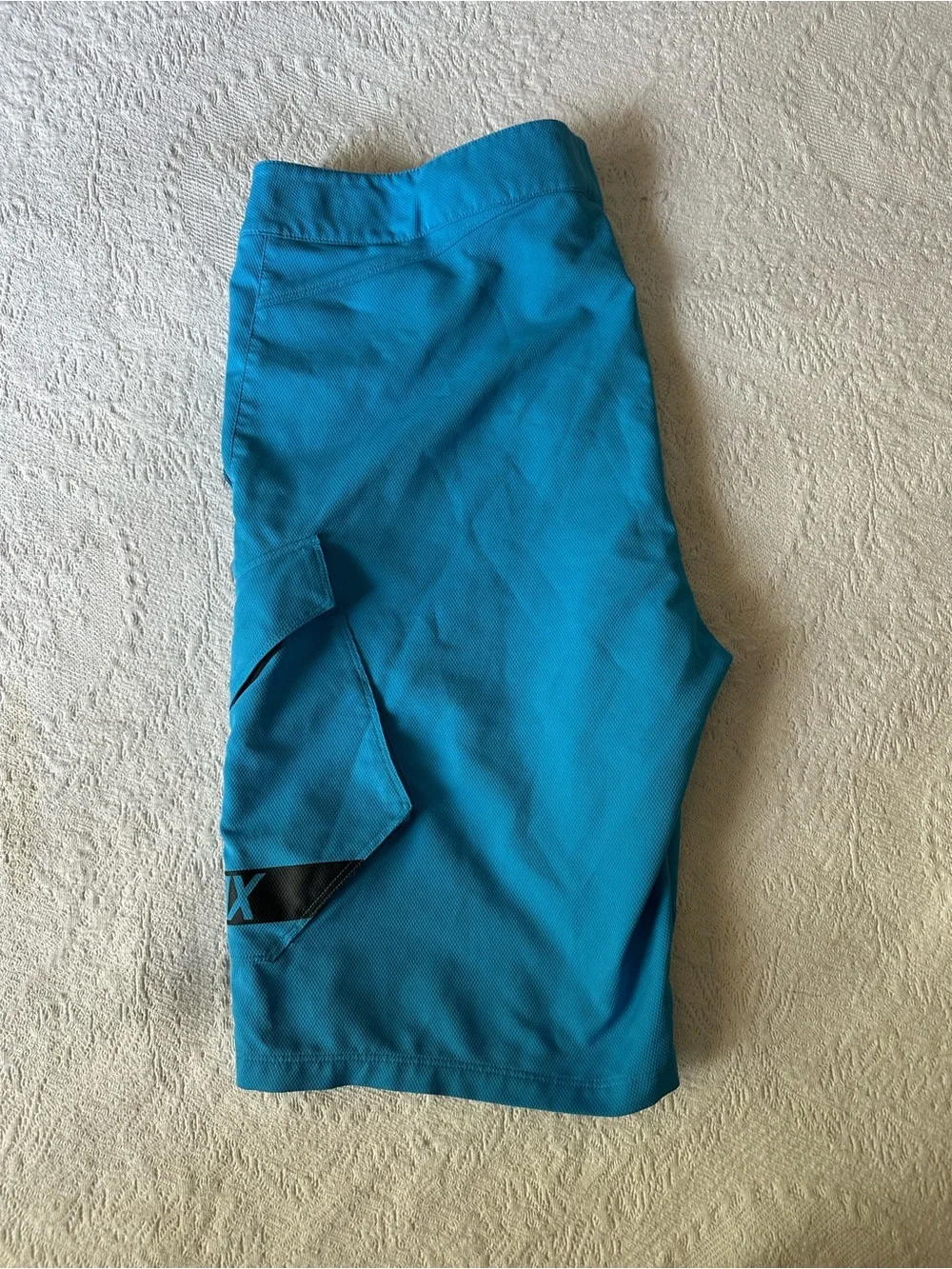 Men’s Teal Blue FOX Shorts